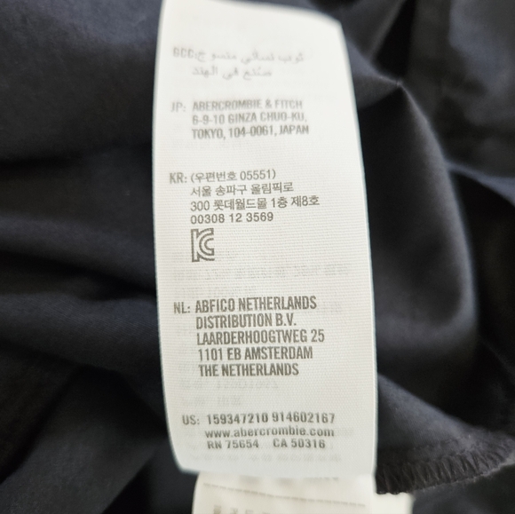 Abercrombie & Fitch Emerson Puff Sleeve Square Neck Flared Mini Dress in Black M - Picture 9 of 11